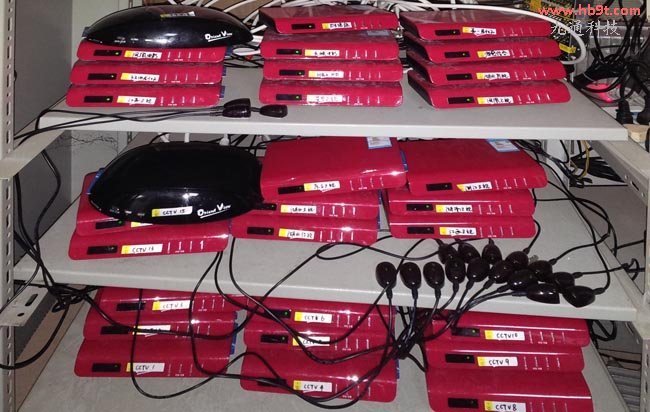 孝感市有線電視前端改造機頂盒